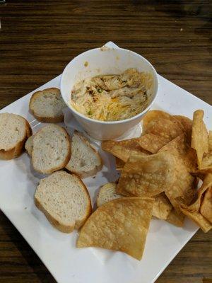 Crab dip is amazing!