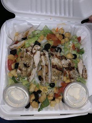 Grilled Chicken Salad