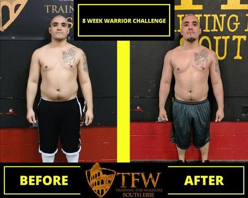 8 Week Challenge Transformation