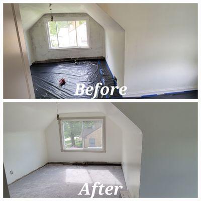 Before and After Interior Painting Services in Farmington Hills, MN