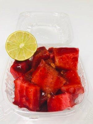 Sandia con Chamoy