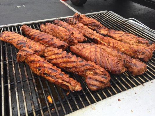 Grillin' up Korean barbecue pork tenderloin