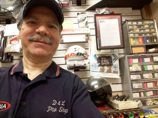 Pic taken 7/6/2017 in D &  L Pro Shop (in pic Louis, Jr. of D & L Pro Shop).