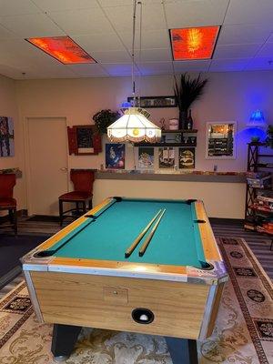 Billiard area