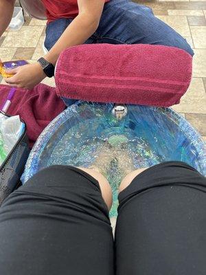 Hawaiian Pedi option