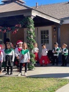 Holiday Program included singing and dancing. The kids really enjoyed it and it turned out wonderful