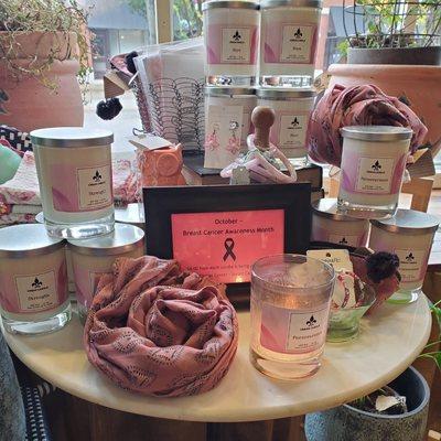 Limited Edition Candles for Breast Cancer Awareness Month