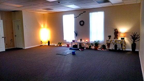 Yoga Libre's serene studio setting