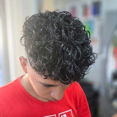 A permanent relaxed curl with a natural result.