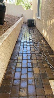 Sierra blend paver pathway