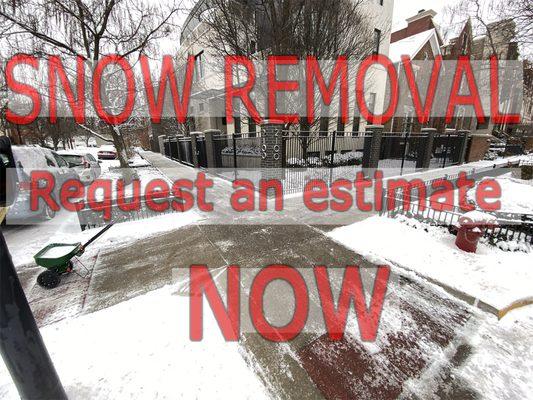 SNOW REMOVAL
Leave us a message for a free estimate.