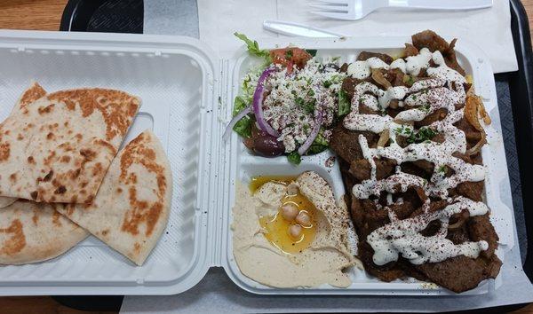 Gyro platter