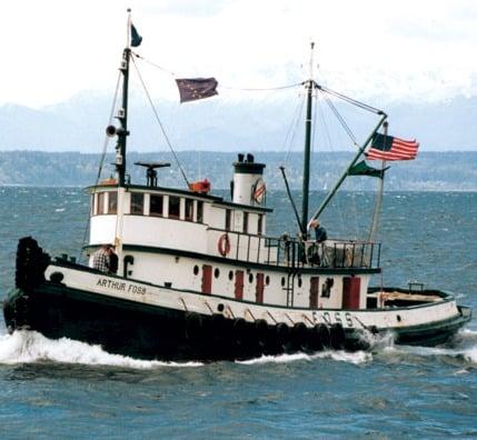 Northwest Seaport tug Arthur Foss underway.