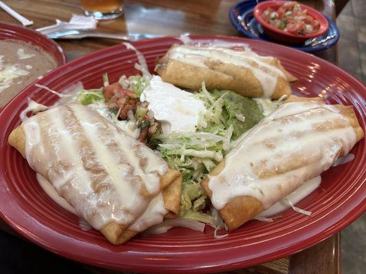 Enchiladas Special (pork, chicken, shrimp)