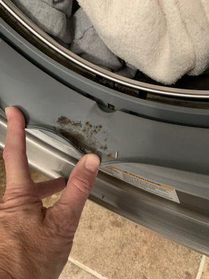 Inside washer