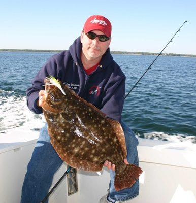 Capt. Tom with a Northfork 10.