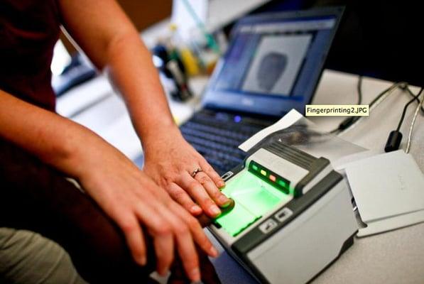 Live Scan Fingerprinting Service