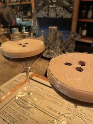 Espresso Martinis!