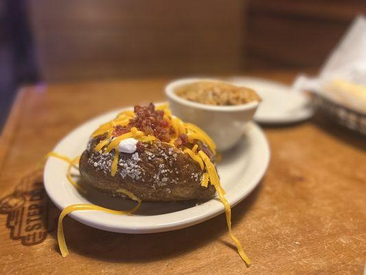 Baked Potato with all the fixings