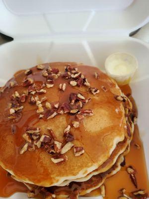 Carmel Pecan Pancakes