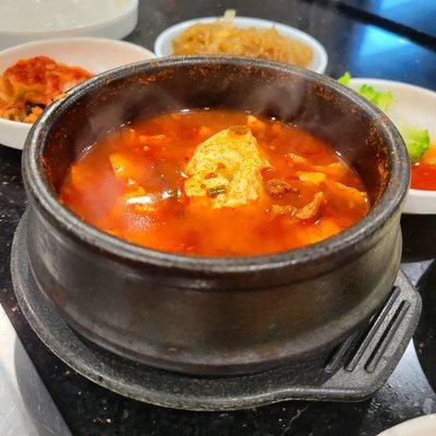 Tofu soup