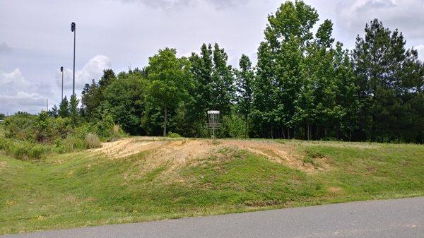 Disc golf at Elon Park in Charlotte