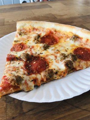 Sicilian Pizza by the Slice