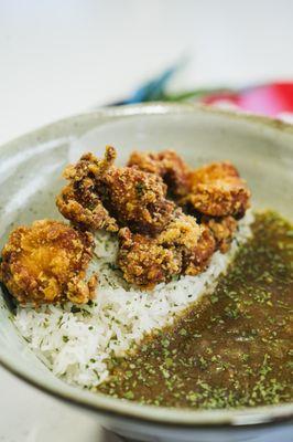 Curry Rice with Chicken Karaage