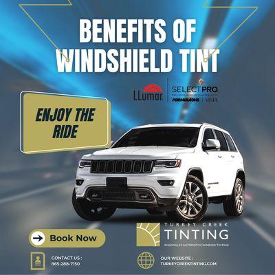 Benefits of Windshield Tint