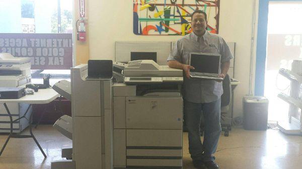 Thomas Terrones is the proud owner of One Stop Office Solutions.