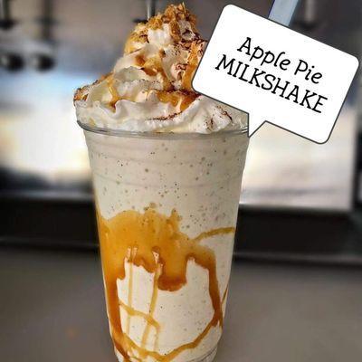 Apple pie milkshake