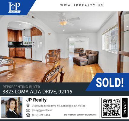 Just Sold!
 
 Helped buyer secure a price below appraisal and got him credits for repair in this hot hot market!