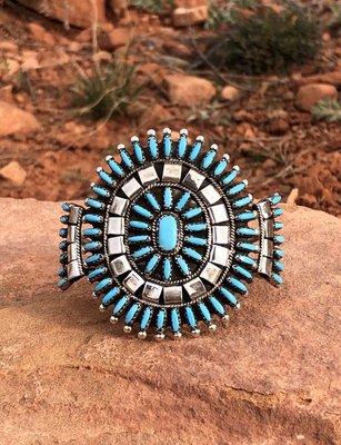 Zuni, Sleeping Beauty Turquoise Bracelet