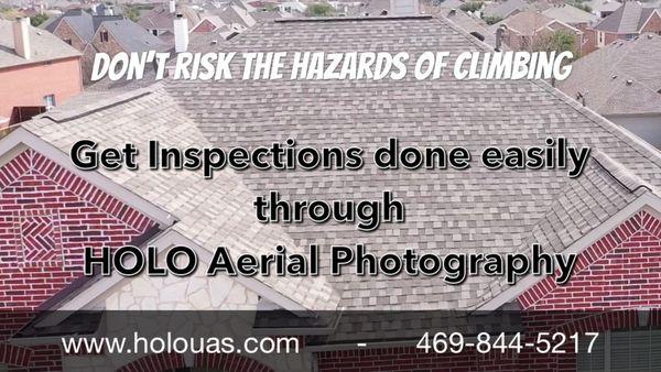 Home or Business aerial inspection photography available.