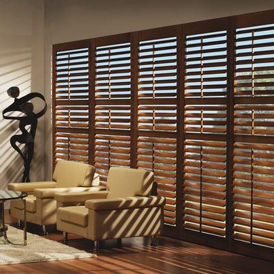 At home, the office, or home office!  Shutters in a 3 louver sizes control light, privacy, add value to your property, and ambiance.