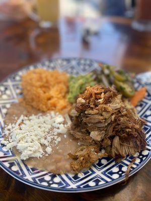 Carnitas Don Pedro Lunch