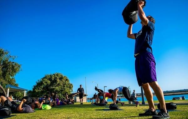 East Mission Bay Boot Camp, one of our most popular!