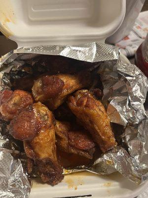 Honey Hot wings