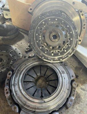 Dual clutch repair