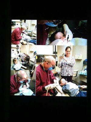 My 3 yr old and his first dentist appointment at Dr Watson's