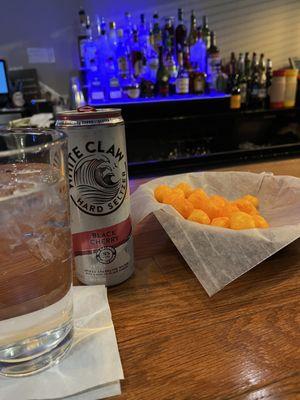 White Claw, Bar Snacks