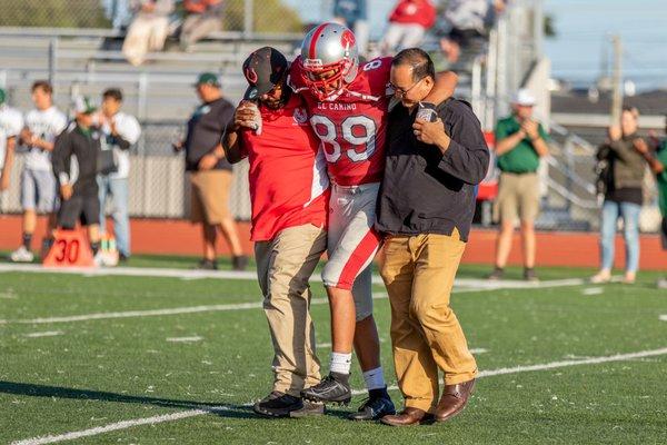 El Camino HS v Capuchino HS. Fall 2019
 Credit: Rodolfo Lopez, Creativedigdix.com