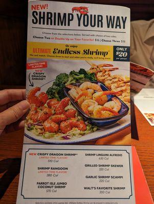 All-you-can-eat Shrimp