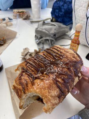 Chocolate croissant