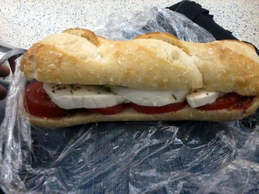 Caprese sandwich