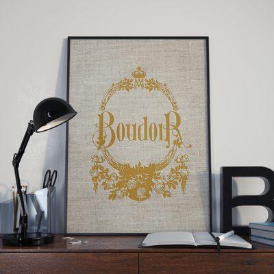 Logo for Le Boudoir in Brooklyn.