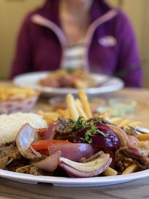 Lomo saltado is awesome!!