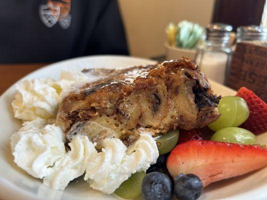 Croissant bread pudding (Blew me away wow )