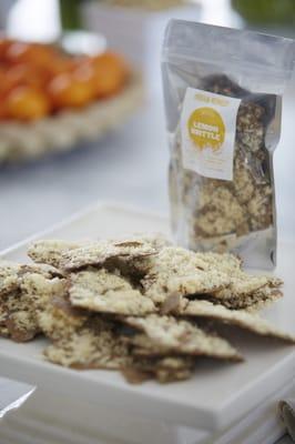 Lemon Brittle! Raw, gluten-free and organic.