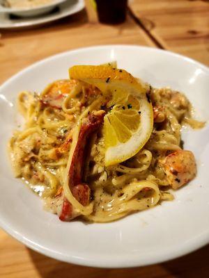 Lemon Lobster Linguini.